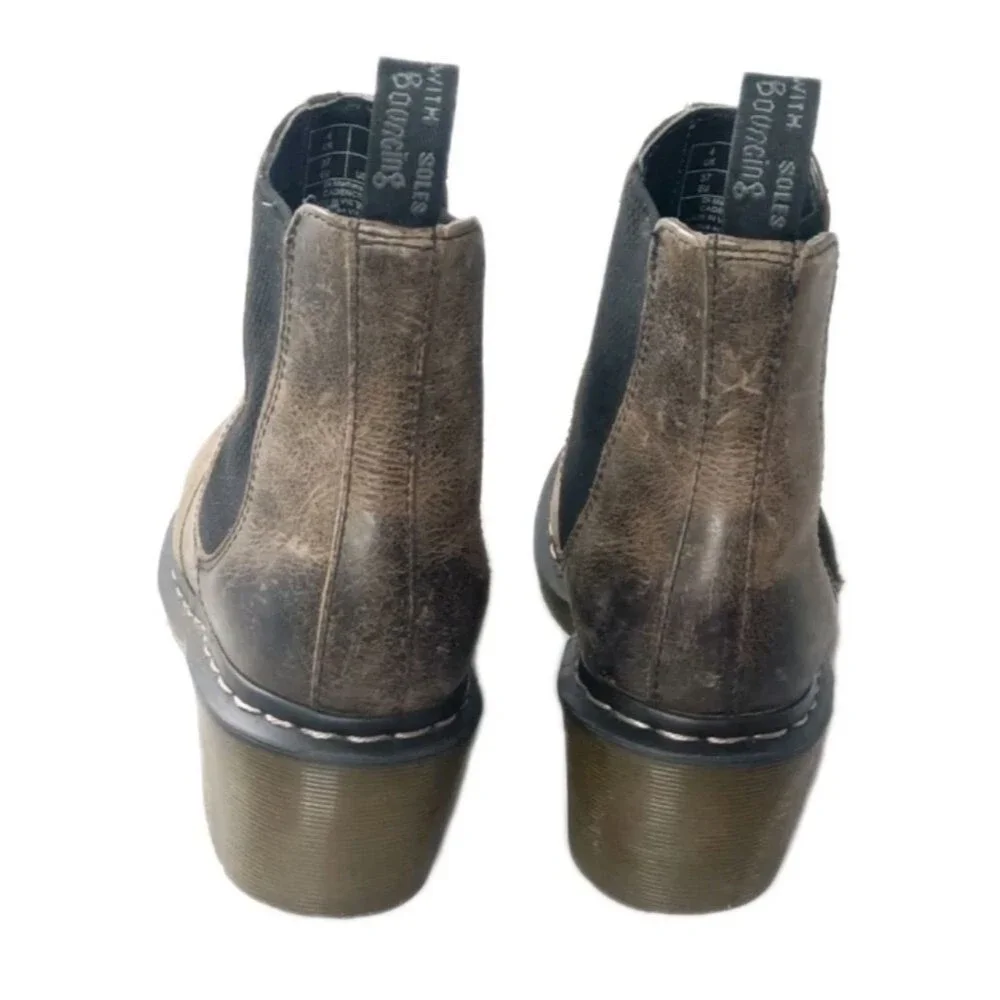 Dr. Martens Cadence Greenland Heeled Chelsea Boots Women's Size 6 - Picture 6 of 9